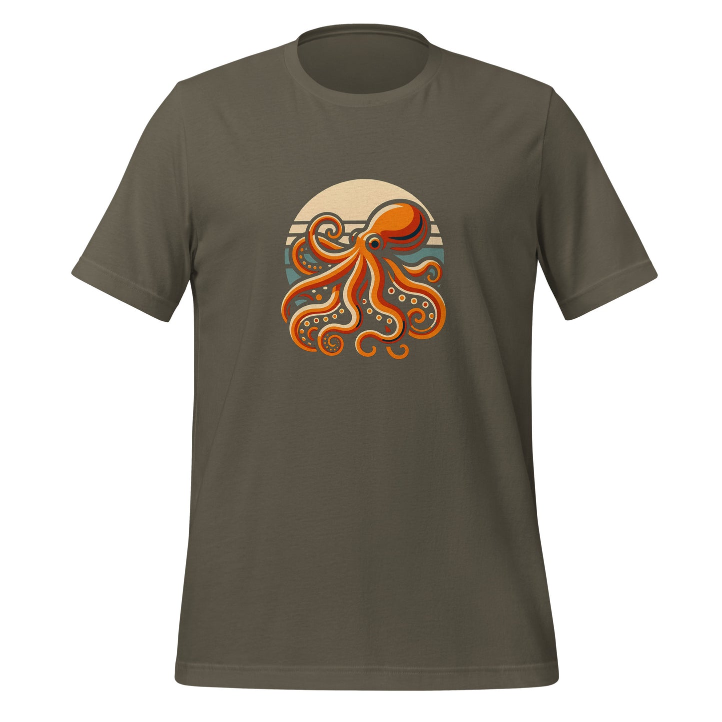 Awesome Orange Octopus No. 2 - t-shirt (unisex)