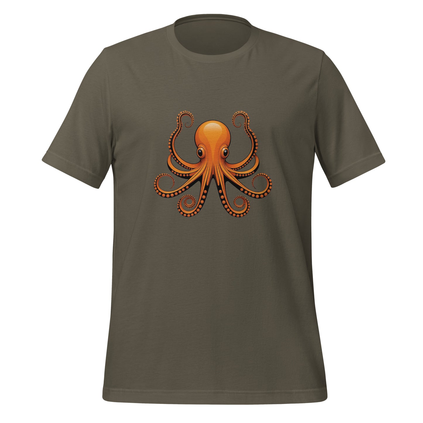 Awesome Orange Octopus No. 3 - t-shirt (unisex)