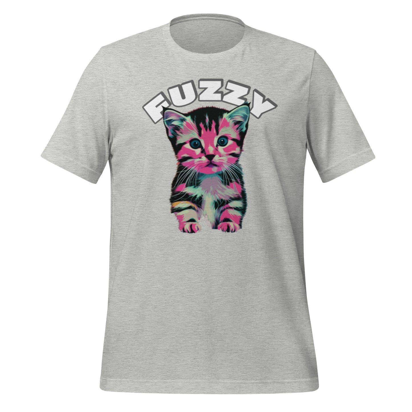 Fuzzy Kitty - T-Shirt (unisex)