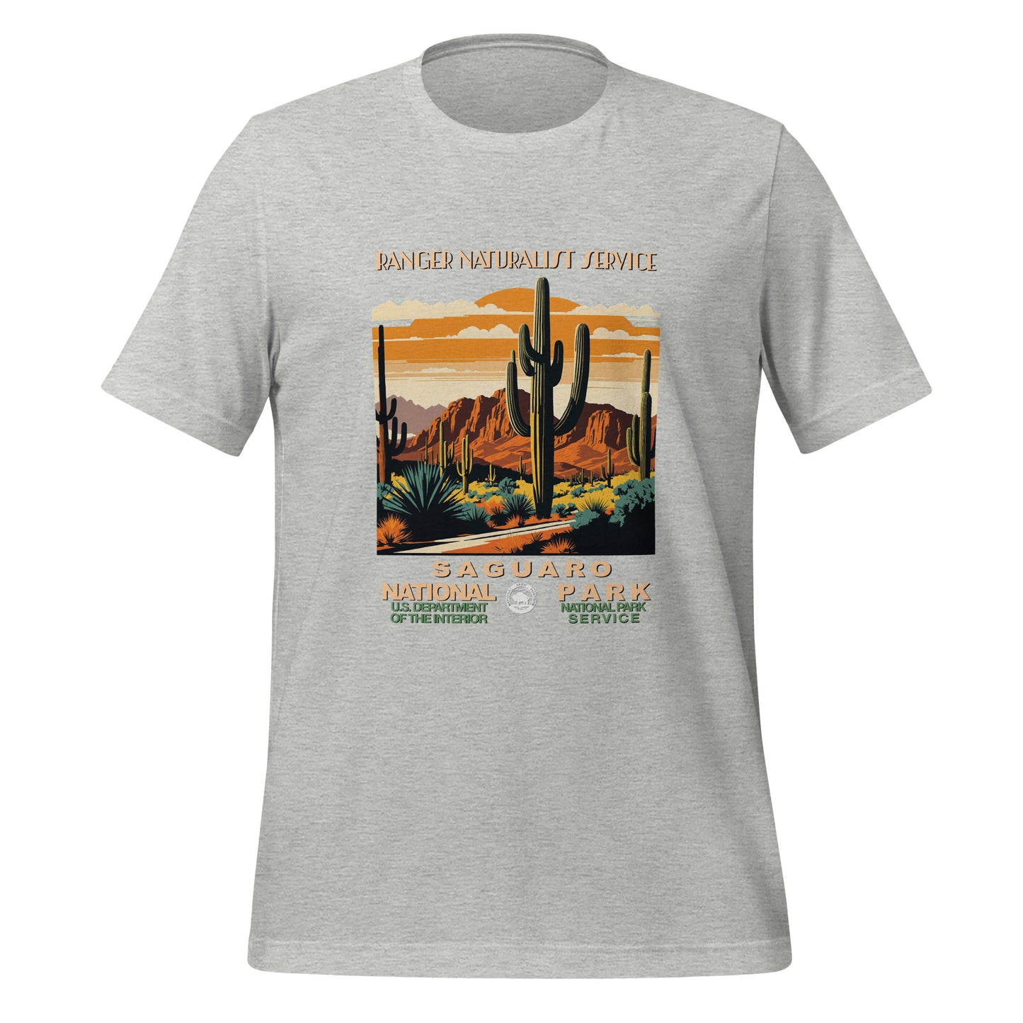 WPA National Park Collection - Saguaro National Park- t-shirt (unisex)