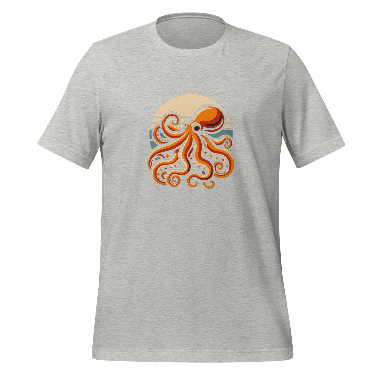 Awesome Orange Octopus No. 2 - t-shirt (unisex)