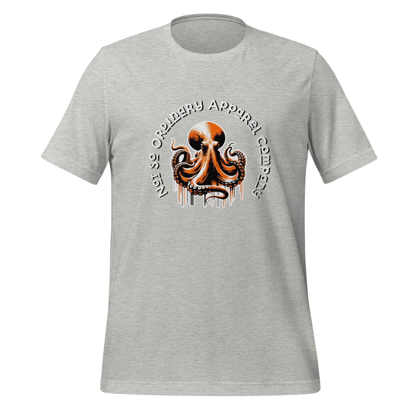 Awesome Orange Octopus No. 6 - t-shirt (unisex)