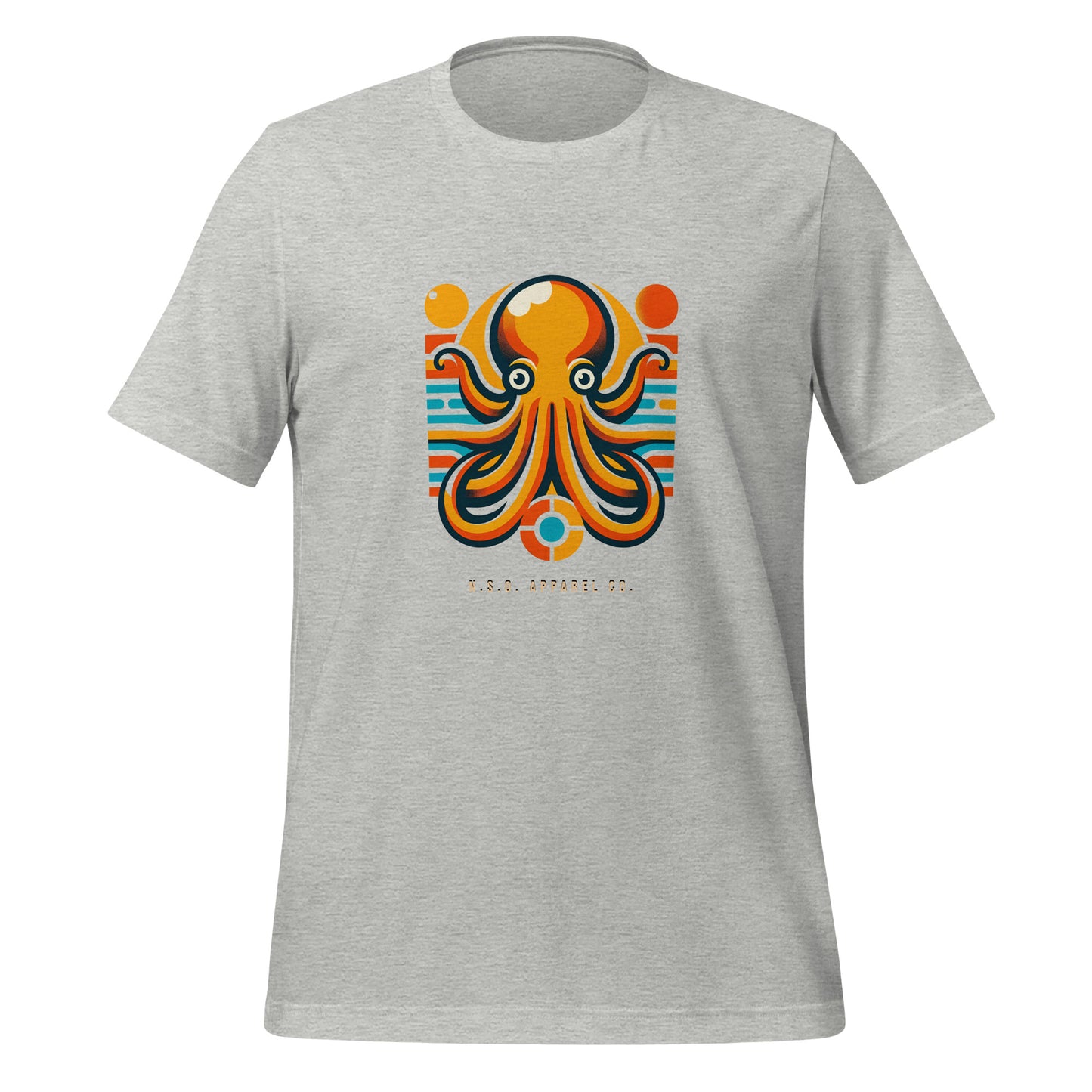 Awesome Orange Octopus No. 7 - t-shirt (unisex)