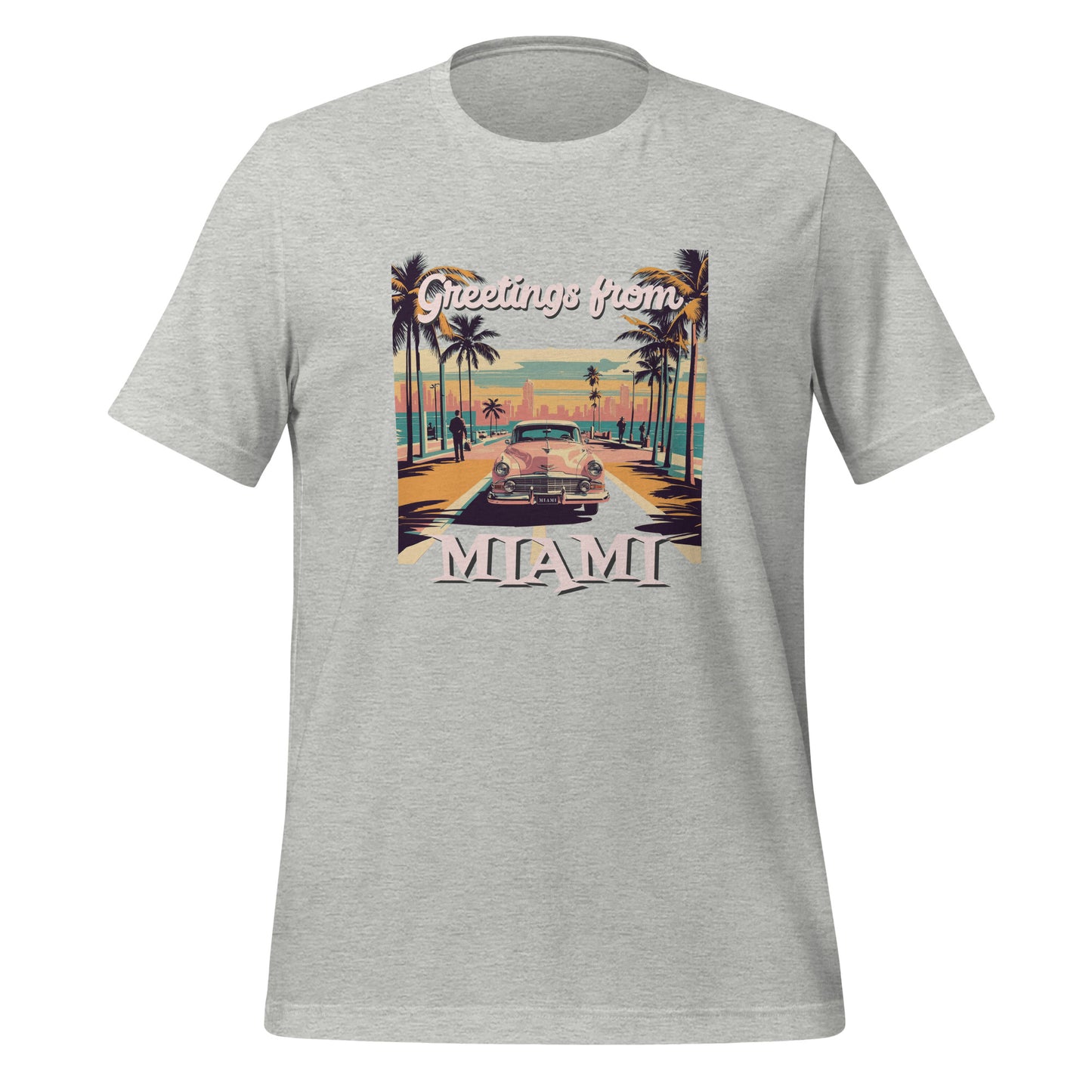 Greetings from Miami - t-shirt (unisex)