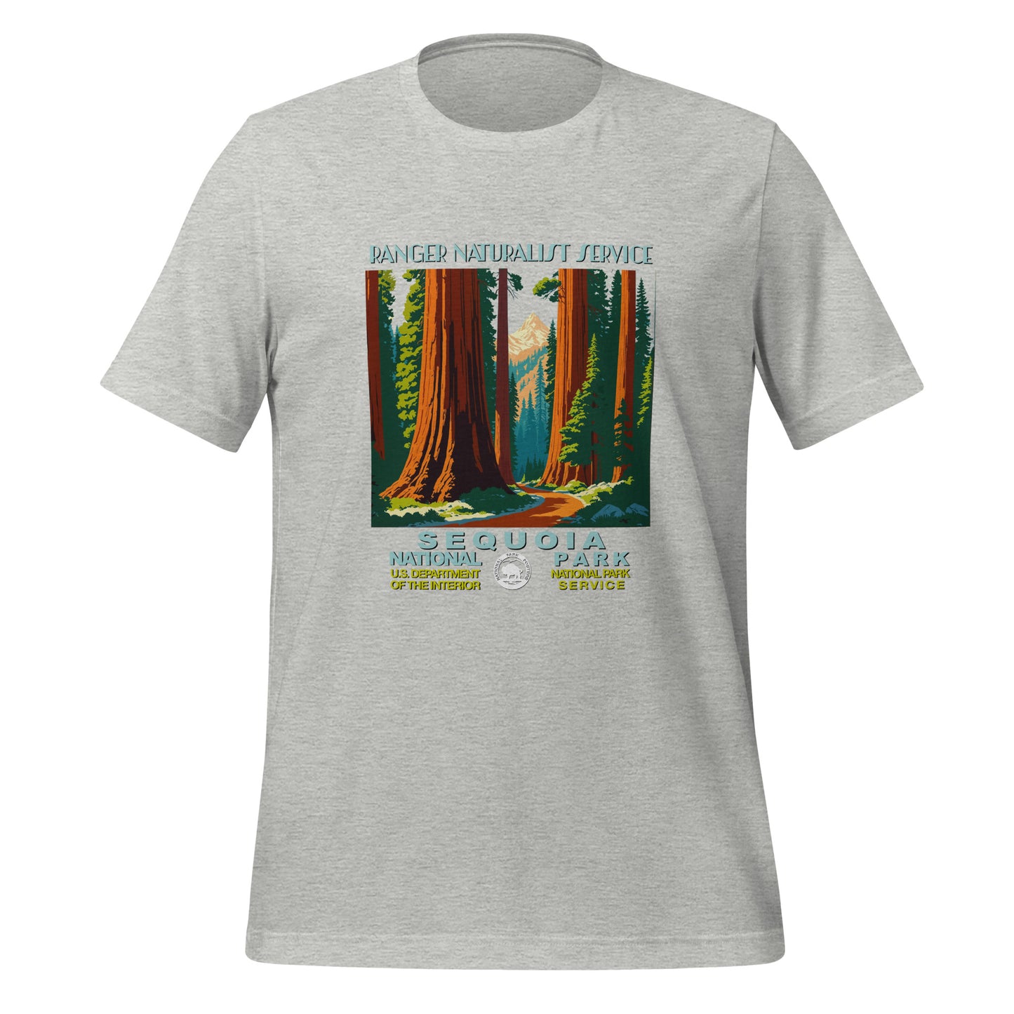 WPA National Park Collection - Sequoia National Park-  t-shirt