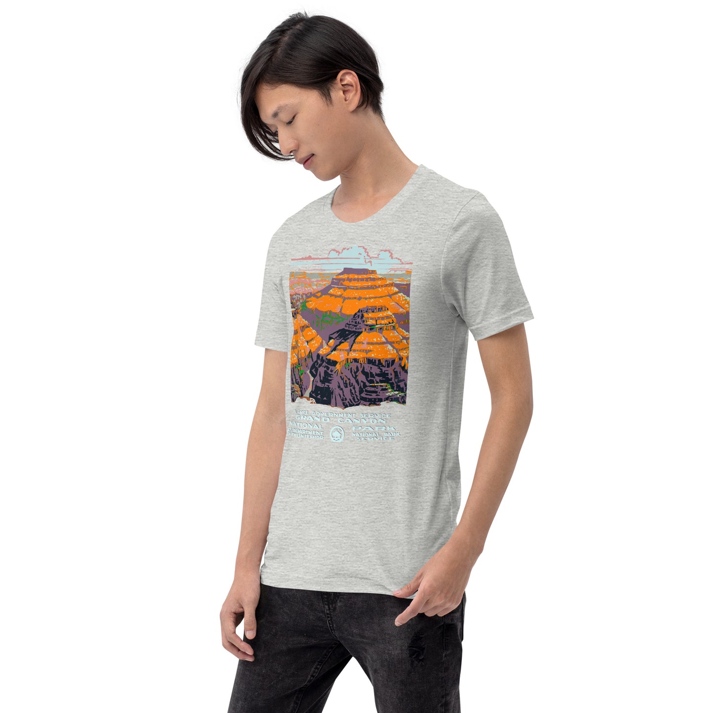 WPA National Park Collection - Grand Canyon National Park - Short sleeve t-shirt (unisex)