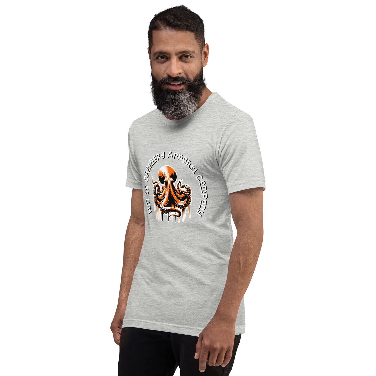 Awesome Orange Octopus No. 6 - t-shirt (unisex)