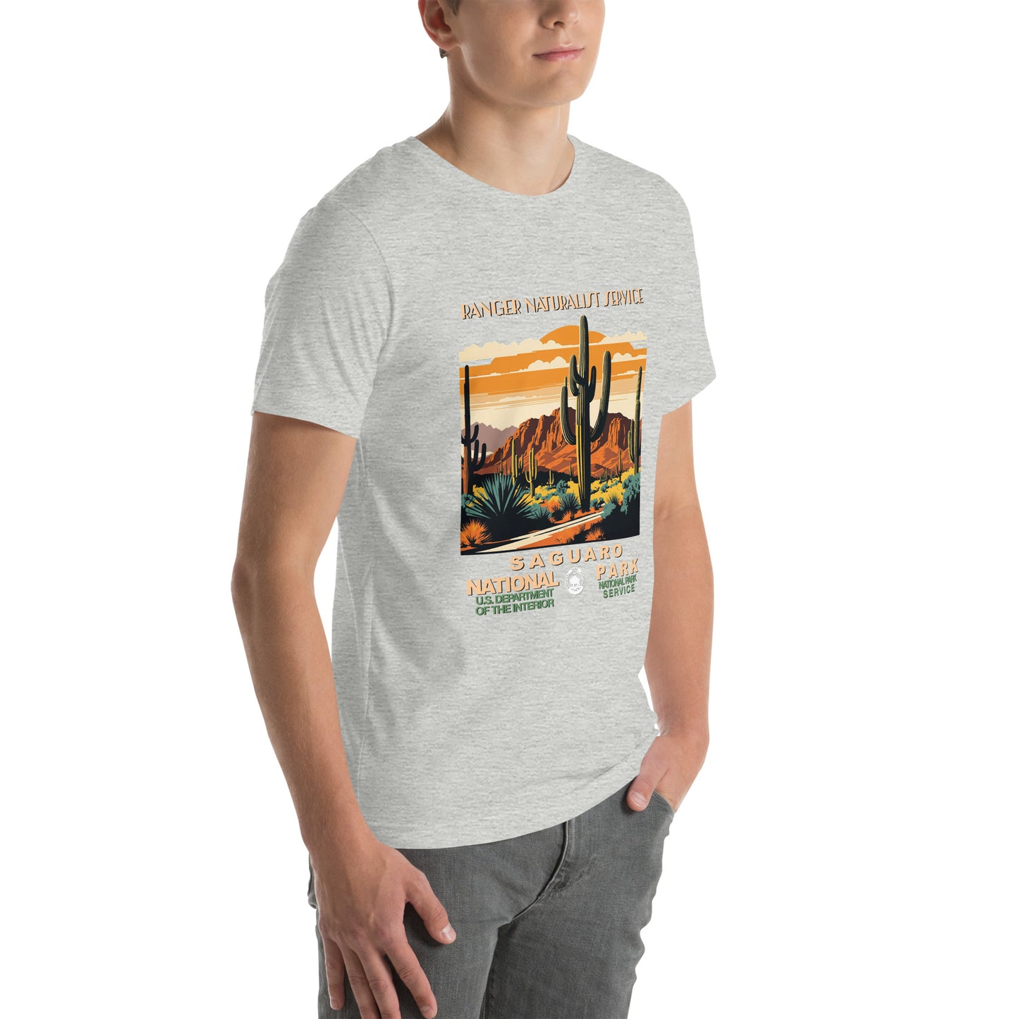 WPA National Park Collection - Saguaro National Park- t-shirt (unisex)