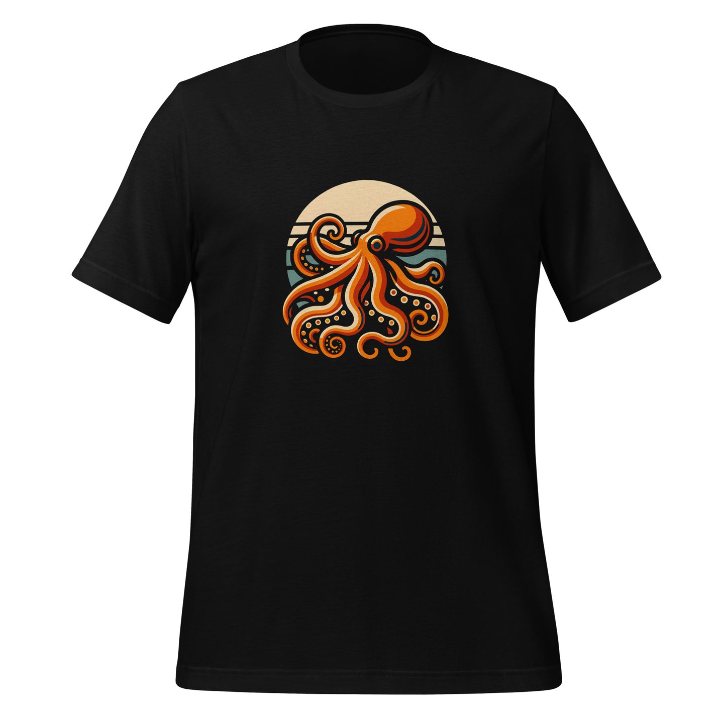 Awesome Orange Octopus No. 2 - t-shirt (unisex)