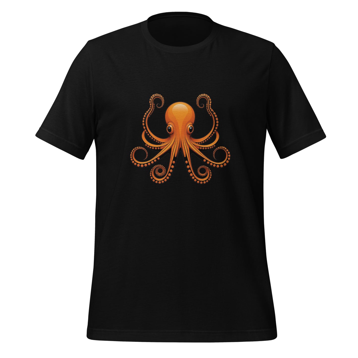 Awesome Orange Octopus No. 3 - t-shirt (unisex)