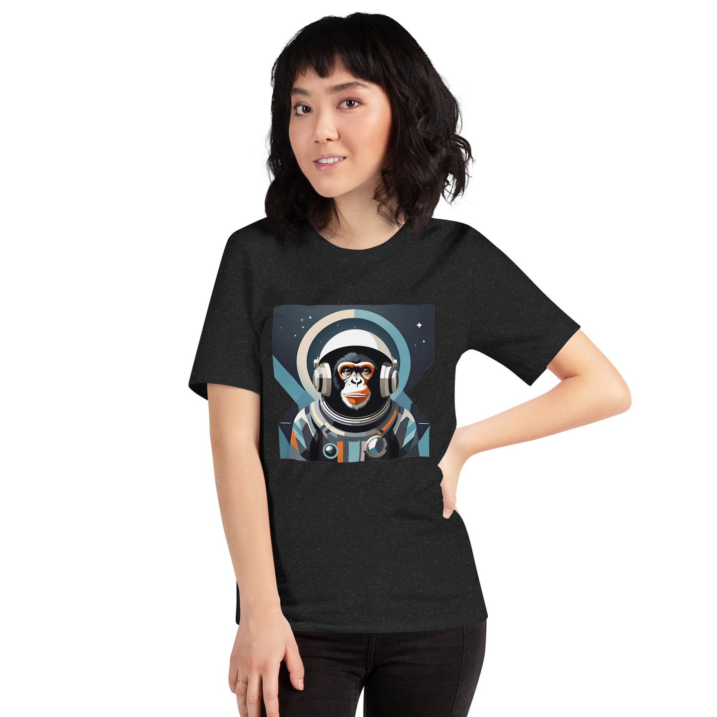 Astro Chimp Returns - Canvas Bella Tee (unisex)