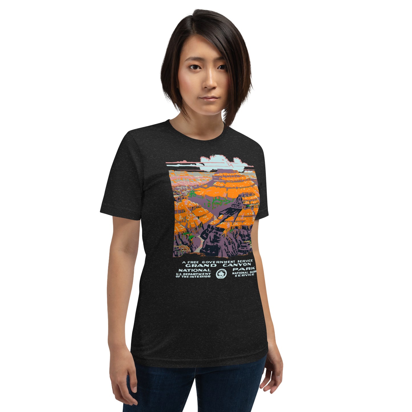 WPA National Park Collection - Grand Canyon National Park - Short sleeve t-shirt (unisex)