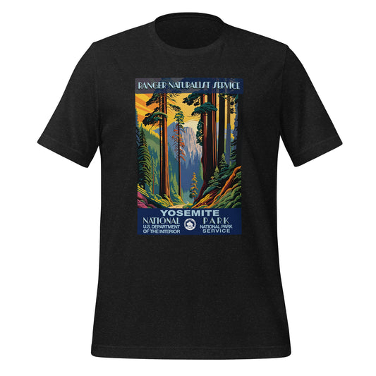 WPA National Park Collection - Yosemite National Park- t-shirt (unisex)