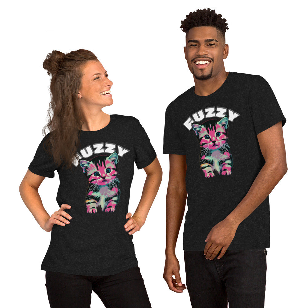 Fuzzy Kitty - T-Shirt (unisex)