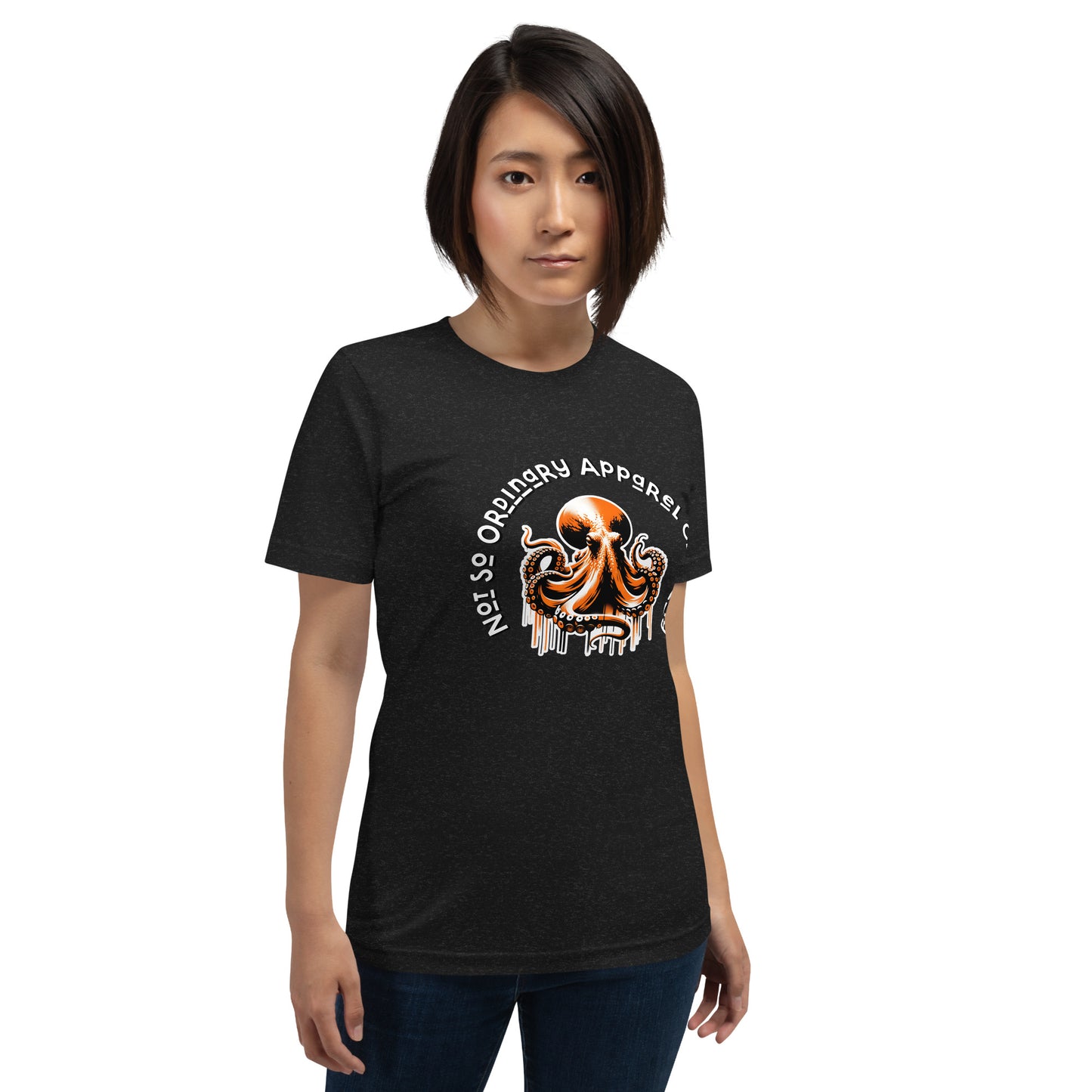 Awesome Orange Octopus No. 6 - t-shirt (unisex)