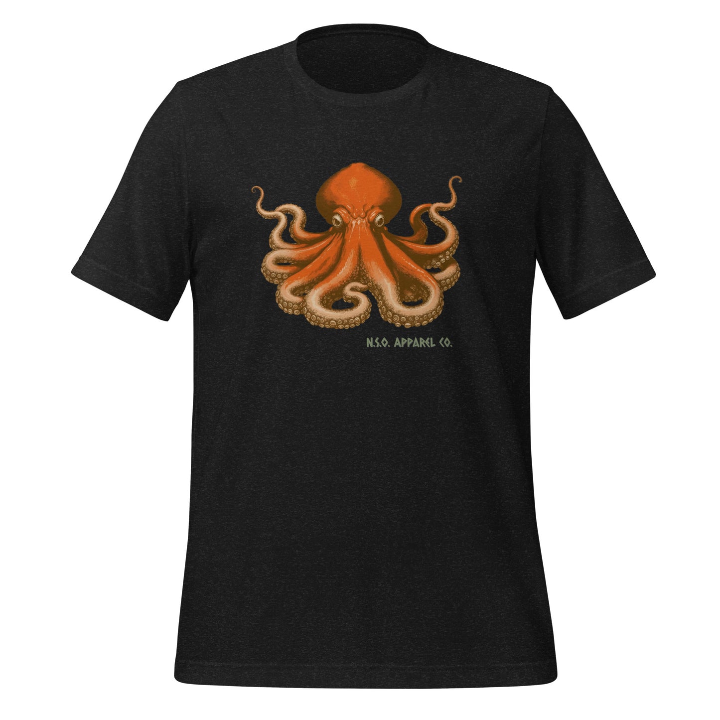 Awesome Orange Octopus No. 8 - t-shirt (unisex)