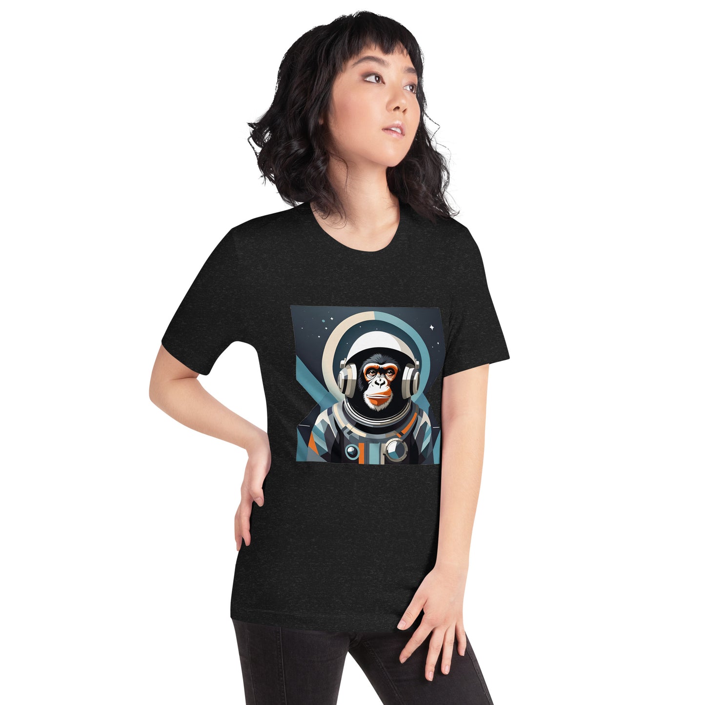 Astro Chimp Returns - Canvas Bella Tee (unisex)