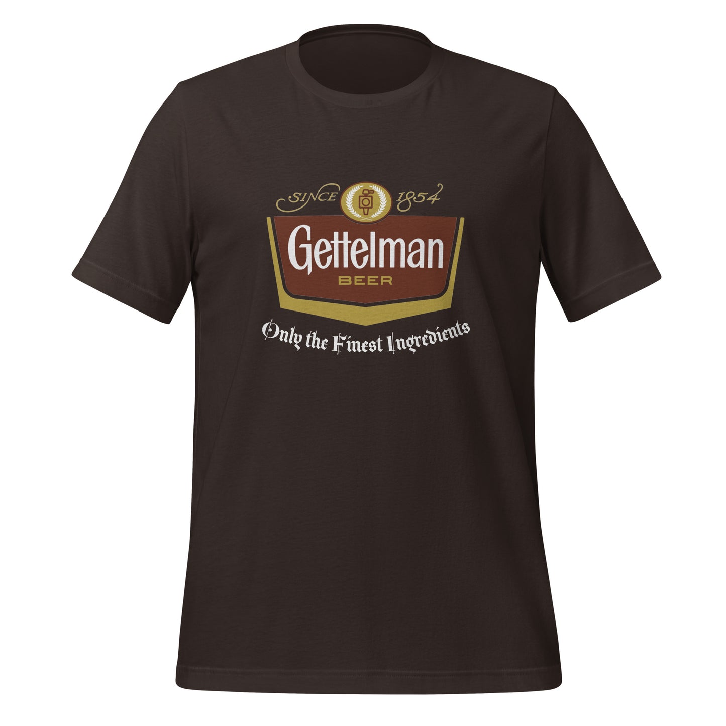 Forgotten Brands - Gettelman Beer - t-shirt (unisex)