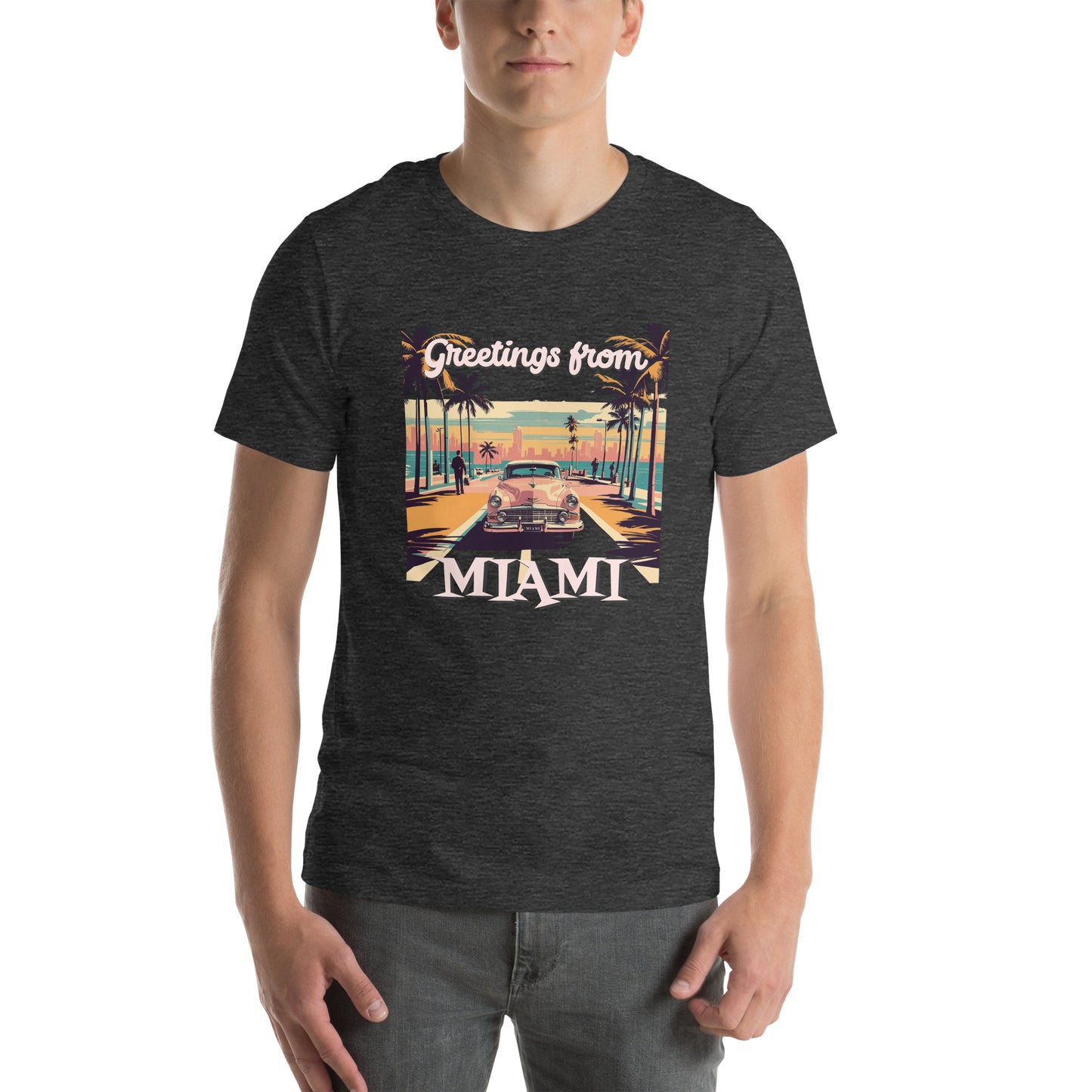 Greetings from Miami - t-shirt (unisex)