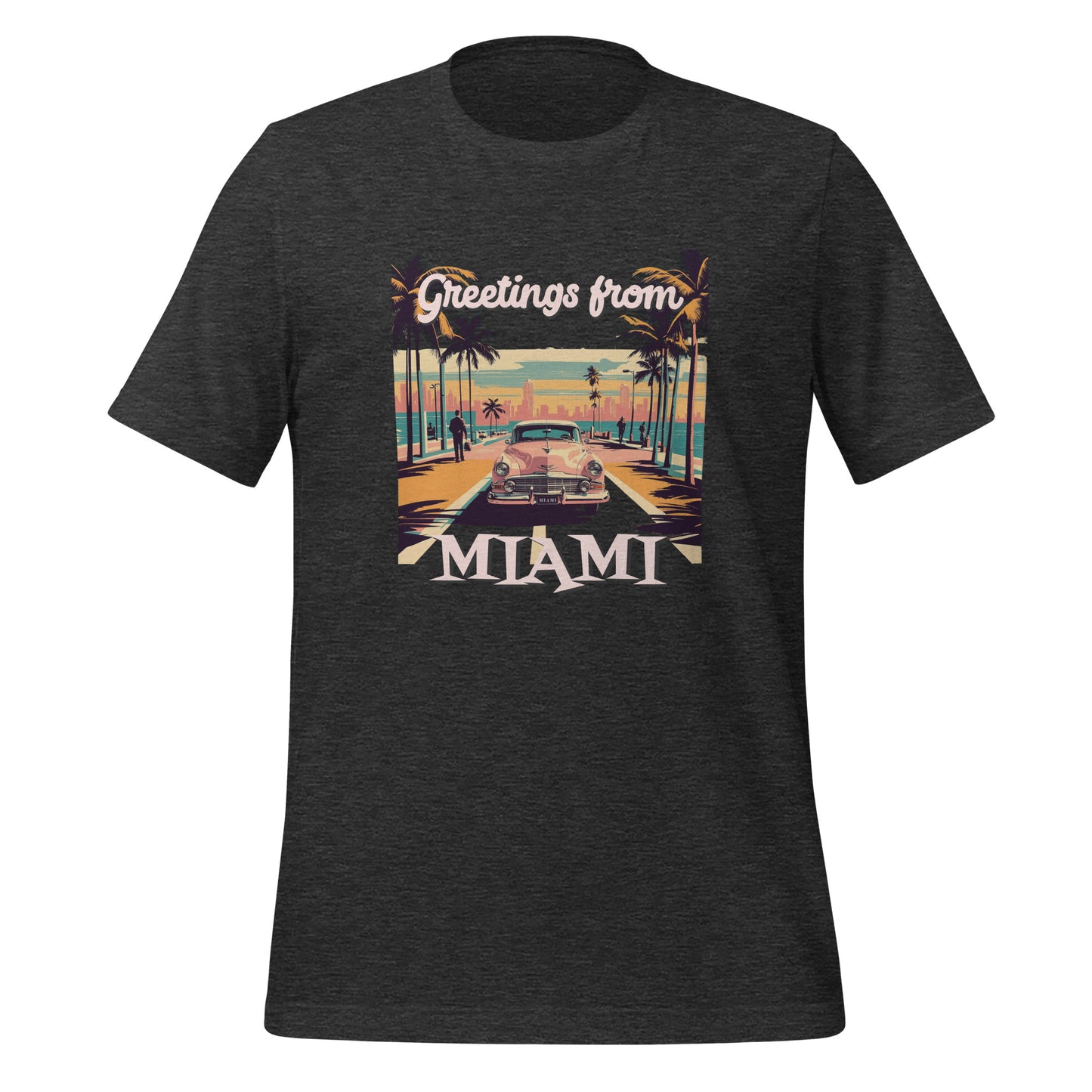 Greetings from Miami - t-shirt (unisex)