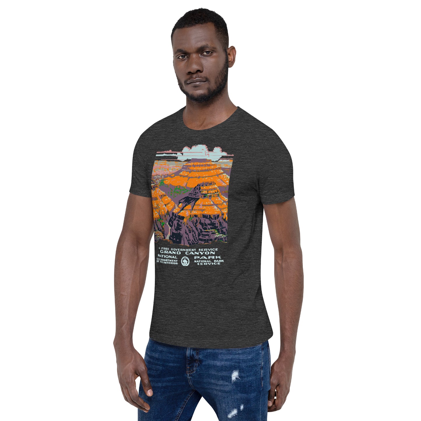 WPA National Park Collection - Grand Canyon National Park - Short sleeve t-shirt (unisex)