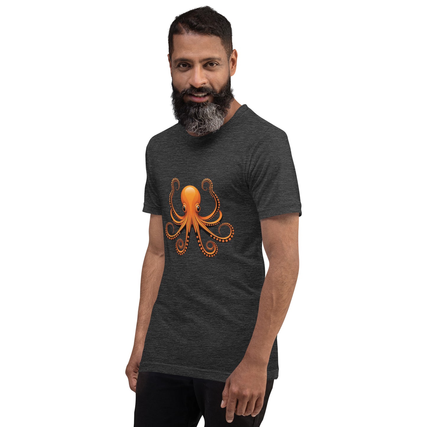 Awesome Orange Octopus No. 3 - t-shirt (unisex)