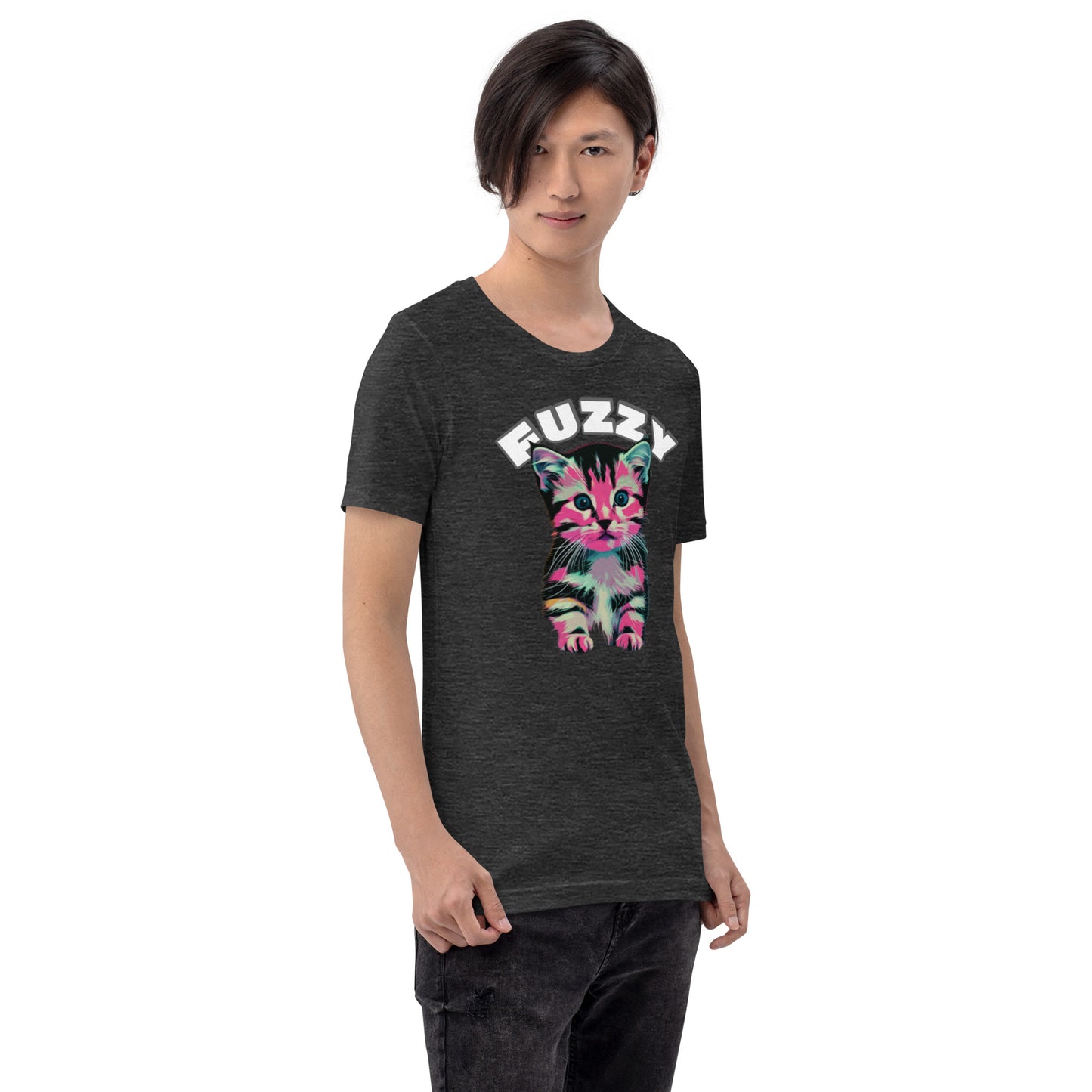 Fuzzy Kitty - T-Shirt (unisex)