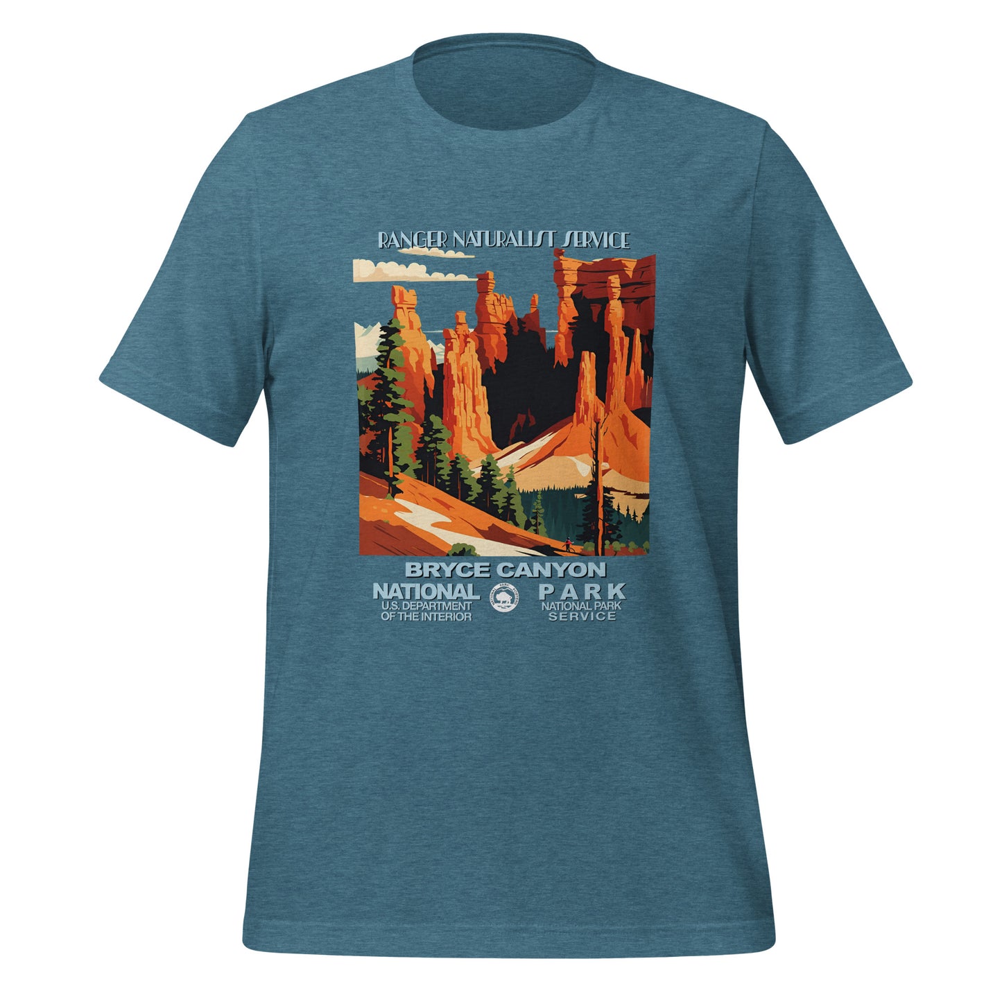 WPA National Park Collection - Bryce Canyon National Park- t-shirt (unisex)