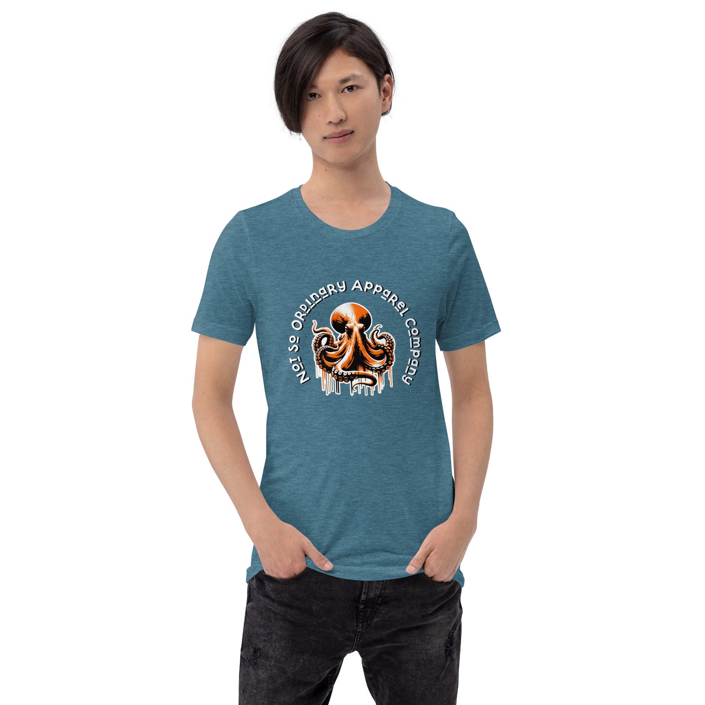 Awesome Orange Octopus No. 6 - t-shirt (unisex)