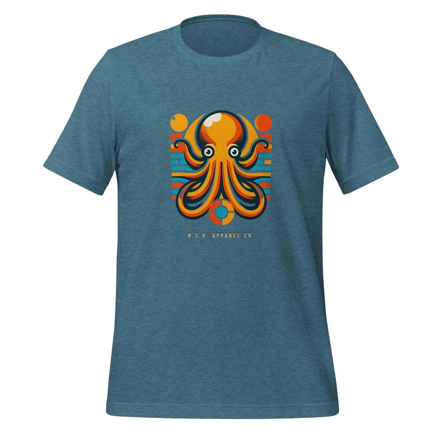 Awesome Orange Octopus No. 7 - t-shirt (unisex)