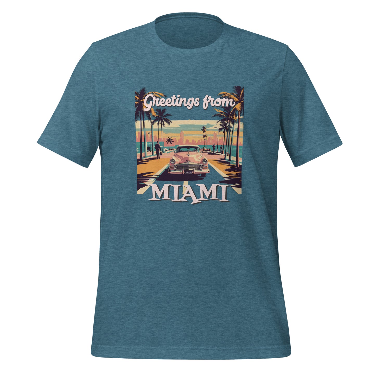 Greetings from Miami - t-shirt (unisex)