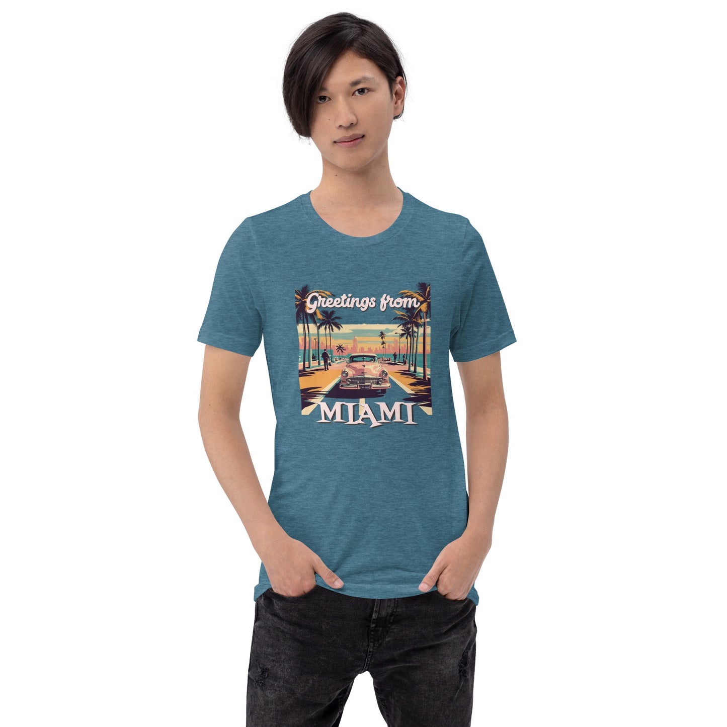 Greetings from Miami - t-shirt (unisex)