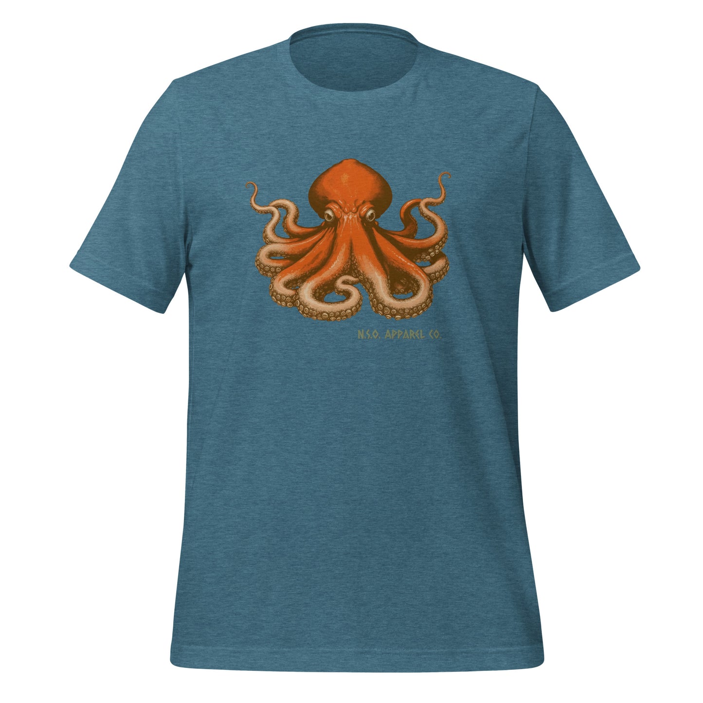 Awesome Orange Octopus No. 8 - t-shirt (unisex)