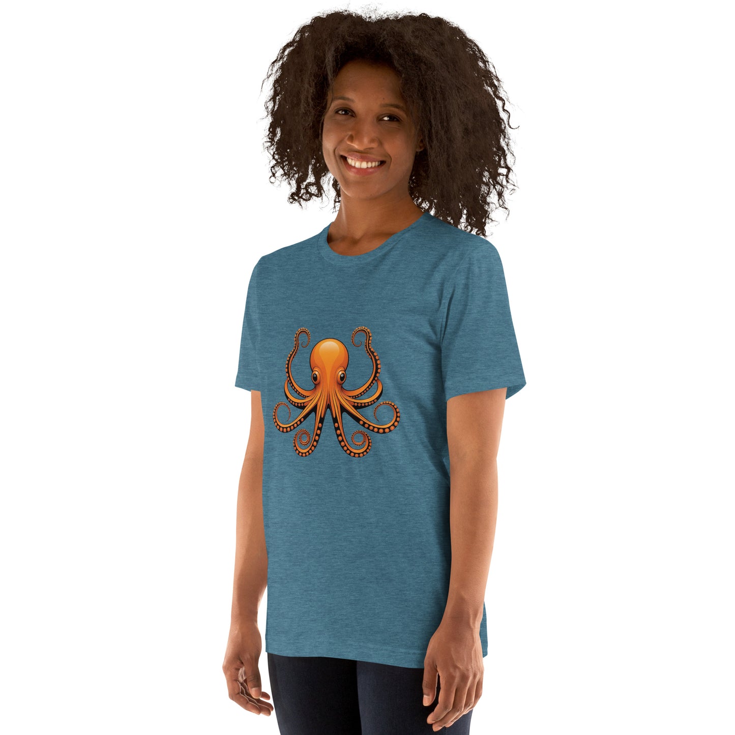 Awesome Orange Octopus No. 3 - t-shirt (unisex)