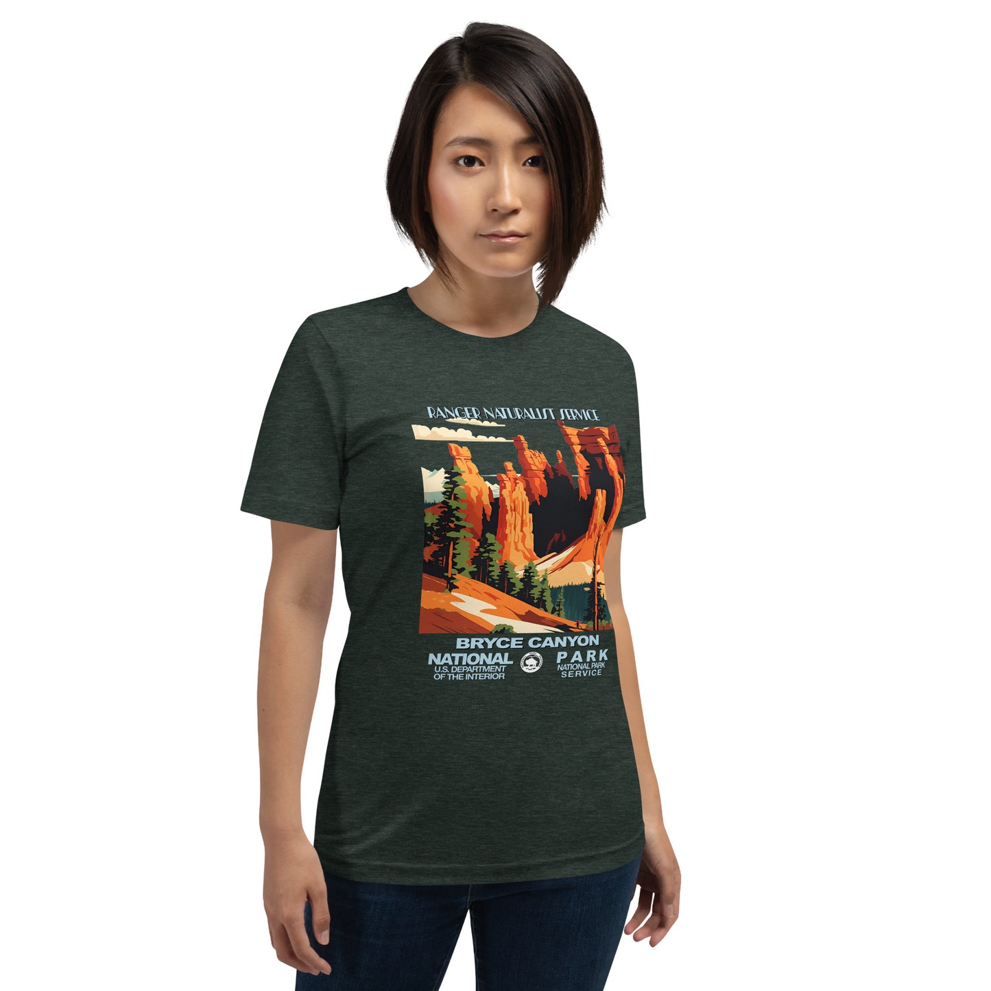 WPA National Park Collection - Bryce Canyon National Park- t-shirt (unisex)