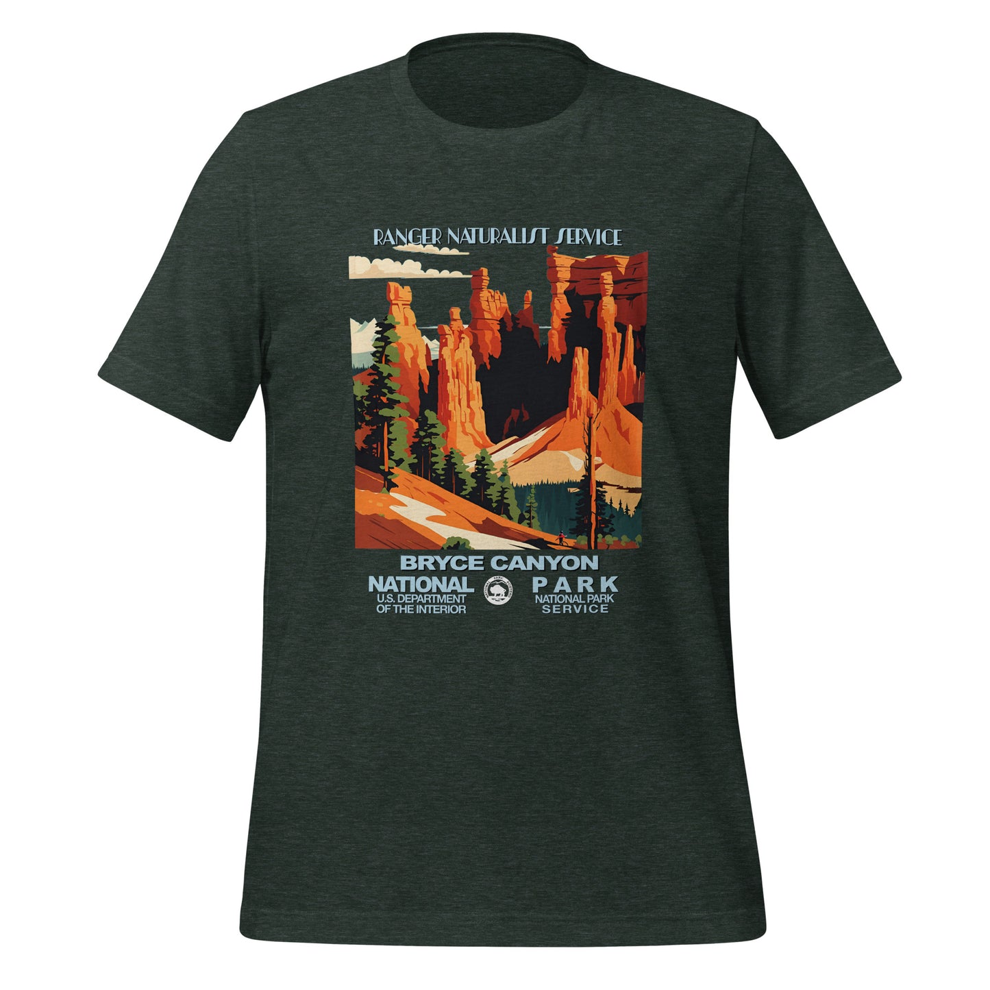 WPA National Park Collection - Bryce Canyon National Park- t-shirt (unisex)