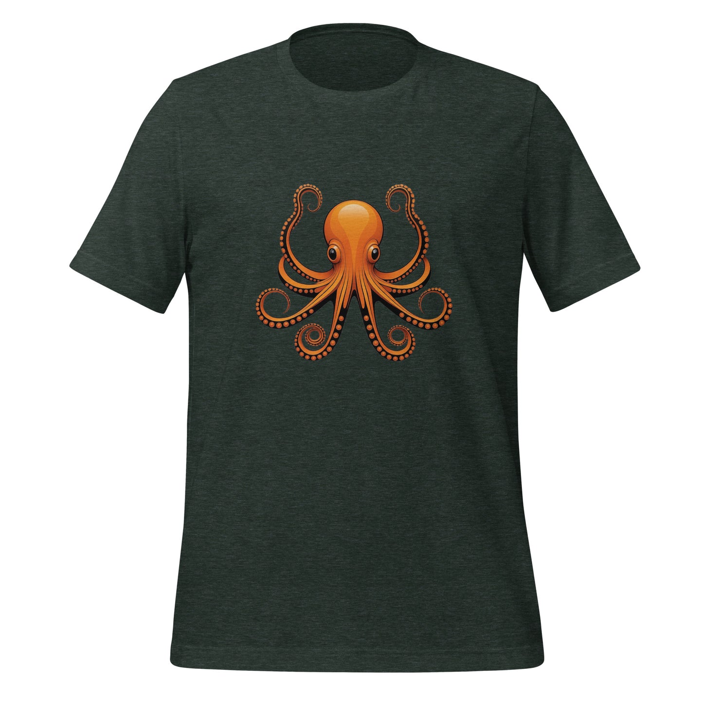 Awesome Orange Octopus No. 3 - t-shirt (unisex)