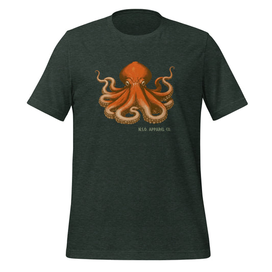 Awesome Orange Octopus No. 8 - t-shirt (unisex)