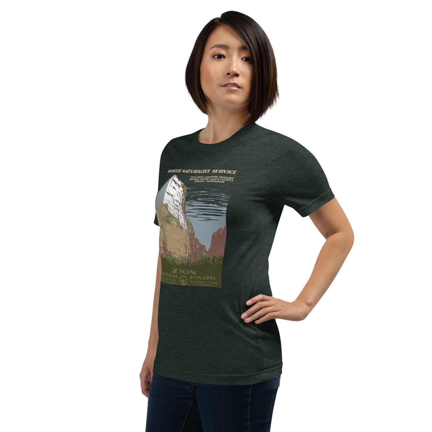 WPA National Park Collection - Zion National Park - Short sleeve t-shirt (unisex)