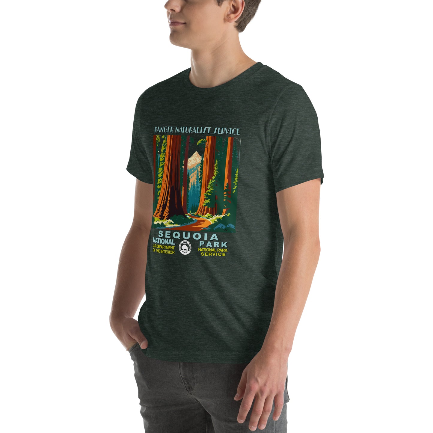 WPA National Park Collection - Sequoia National Park-  t-shirt