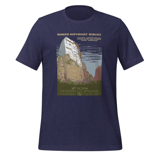 WPA National Park Collection - Zion National Park - Short sleeve t-shirt (unisex)