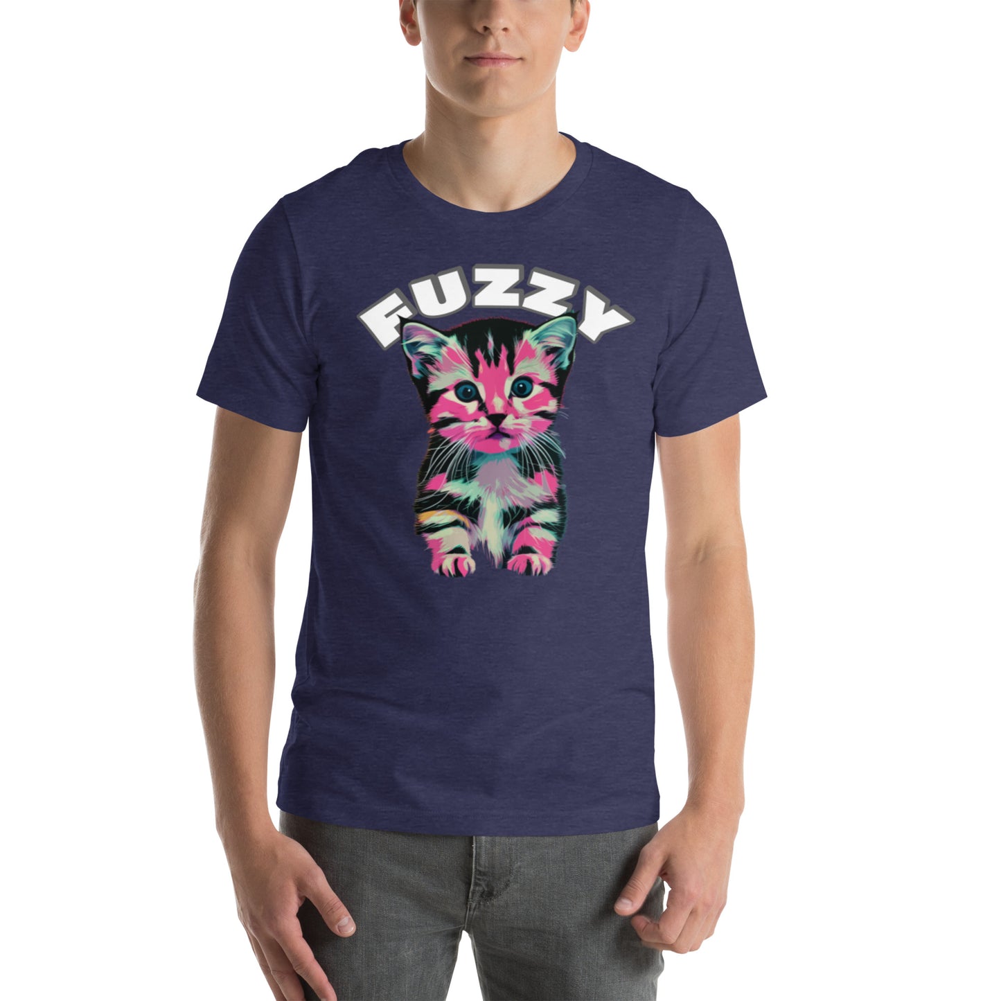 Fuzzy Kitty - T-Shirt (unisex)