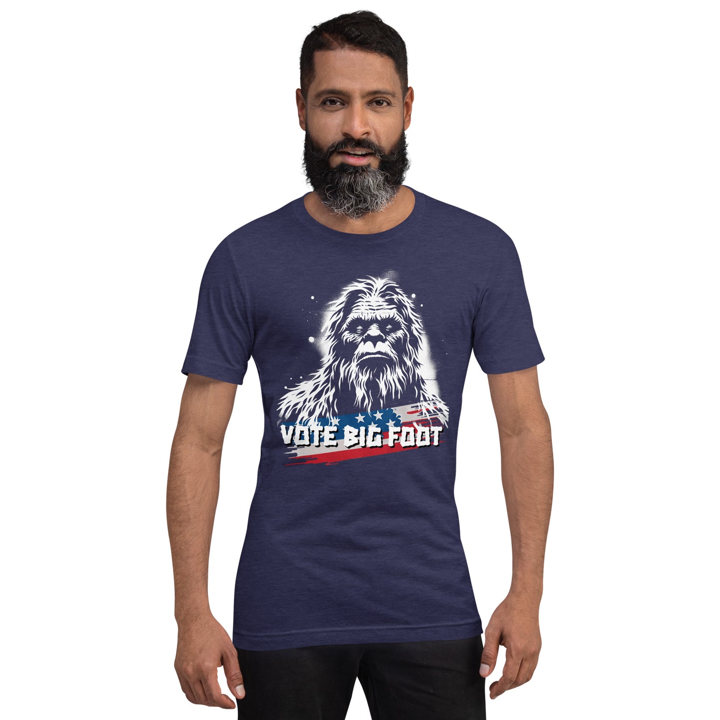 Sasquatch No. 3 - "VOTE BIG FOOT" - T-Shirt (unisex)