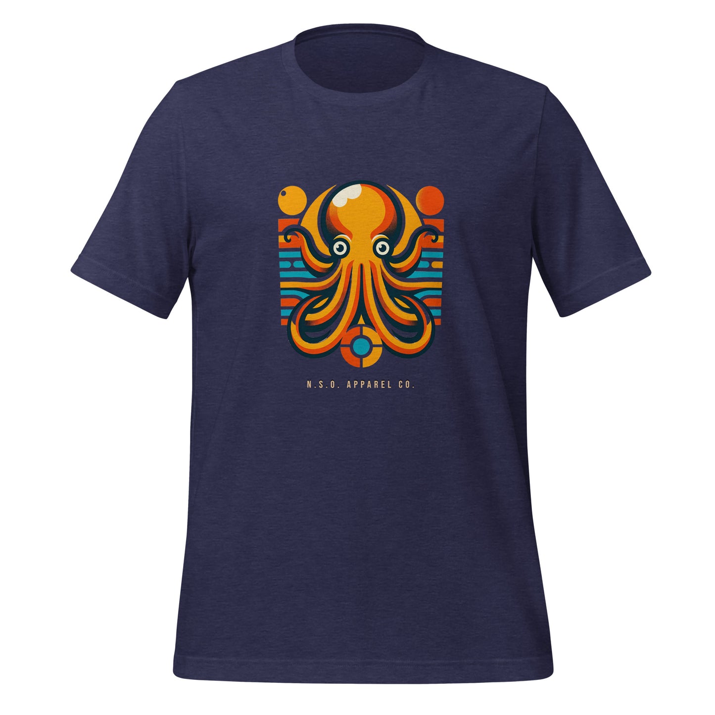 Awesome Orange Octopus No. 7 - t-shirt (unisex)