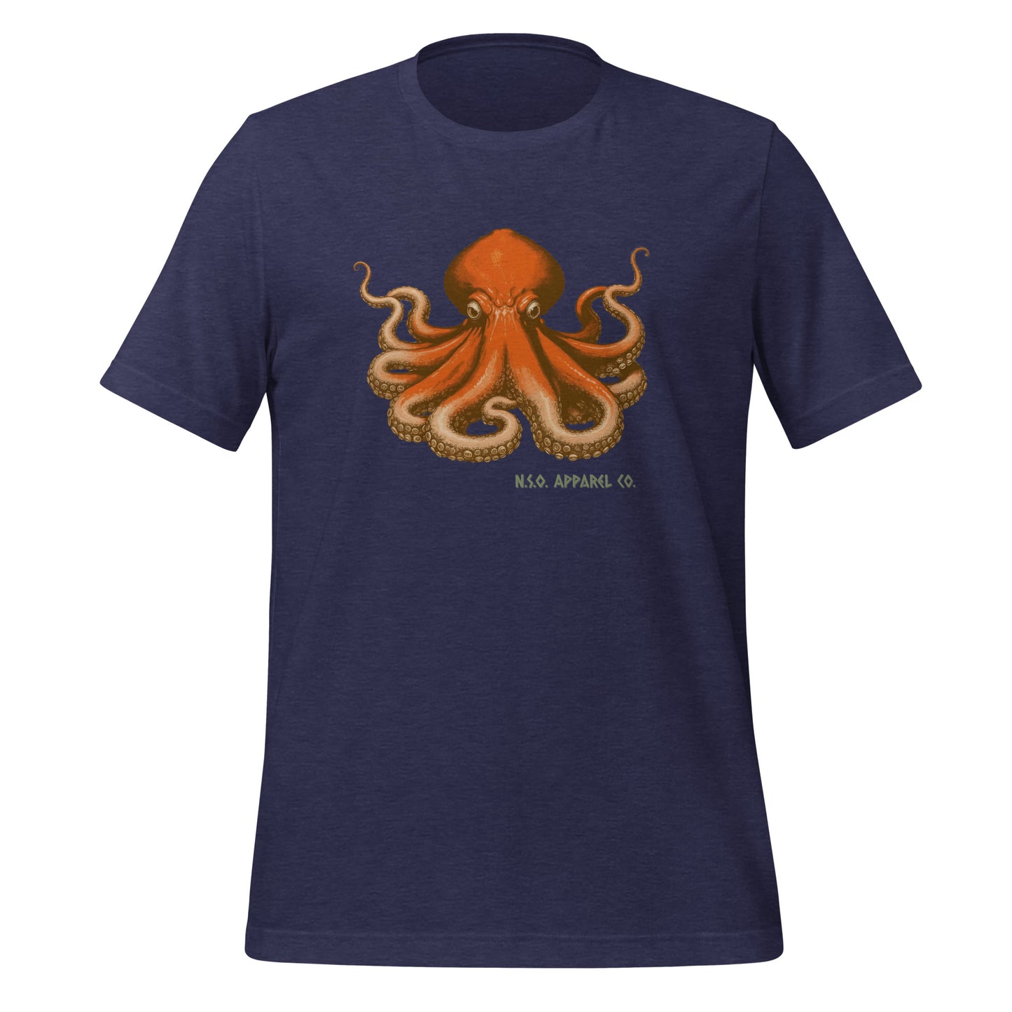 Awesome Orange Octopus No. 8 - t-shirt (unisex)