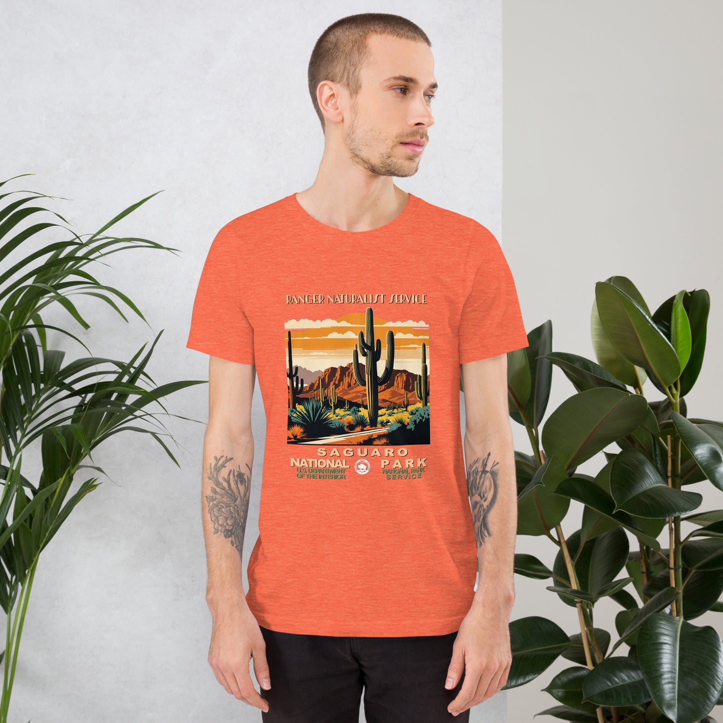 WPA National Park Collection - Saguaro National Park- t-shirt (unisex)