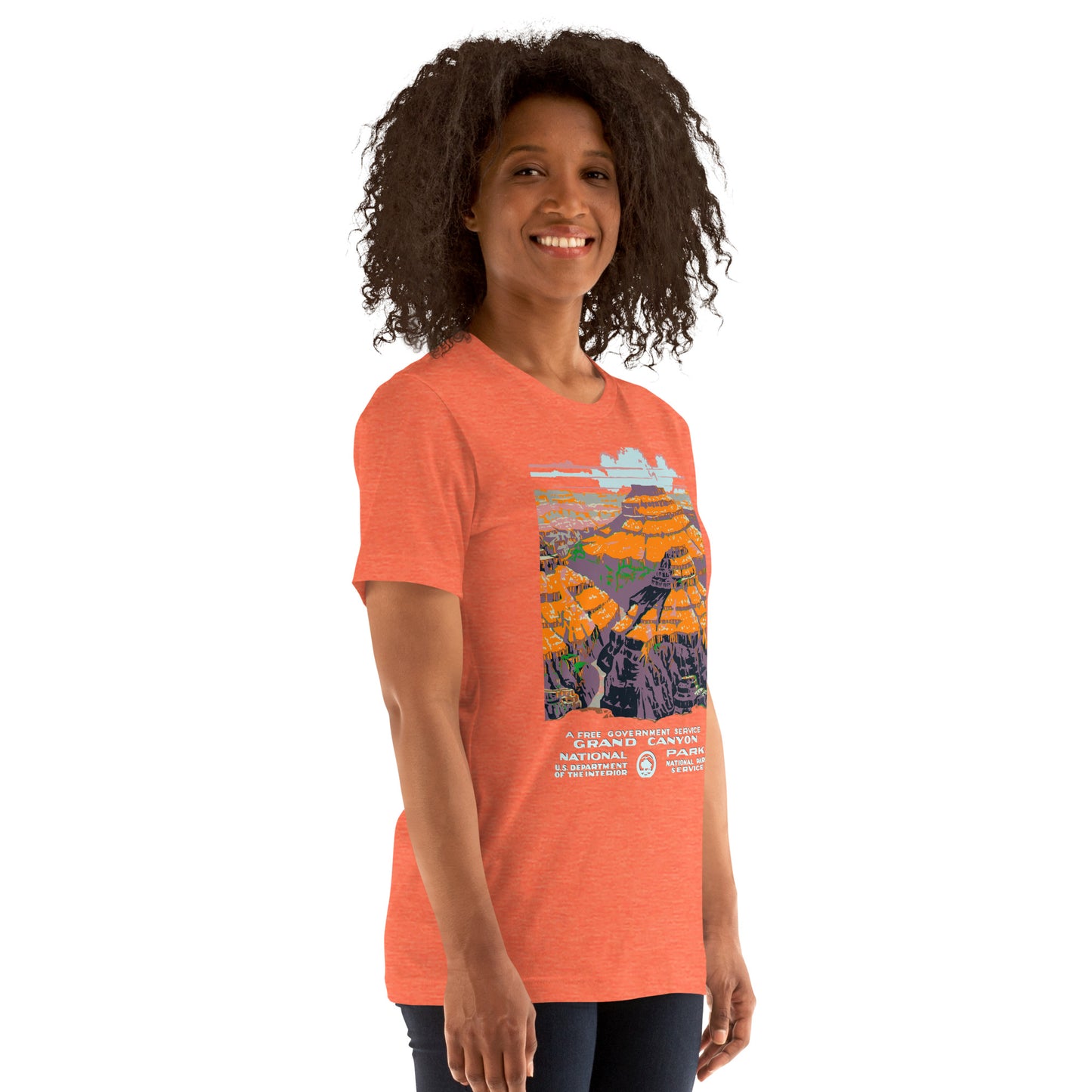 WPA National Park Collection - Grand Canyon National Park - Short sleeve t-shirt (unisex)