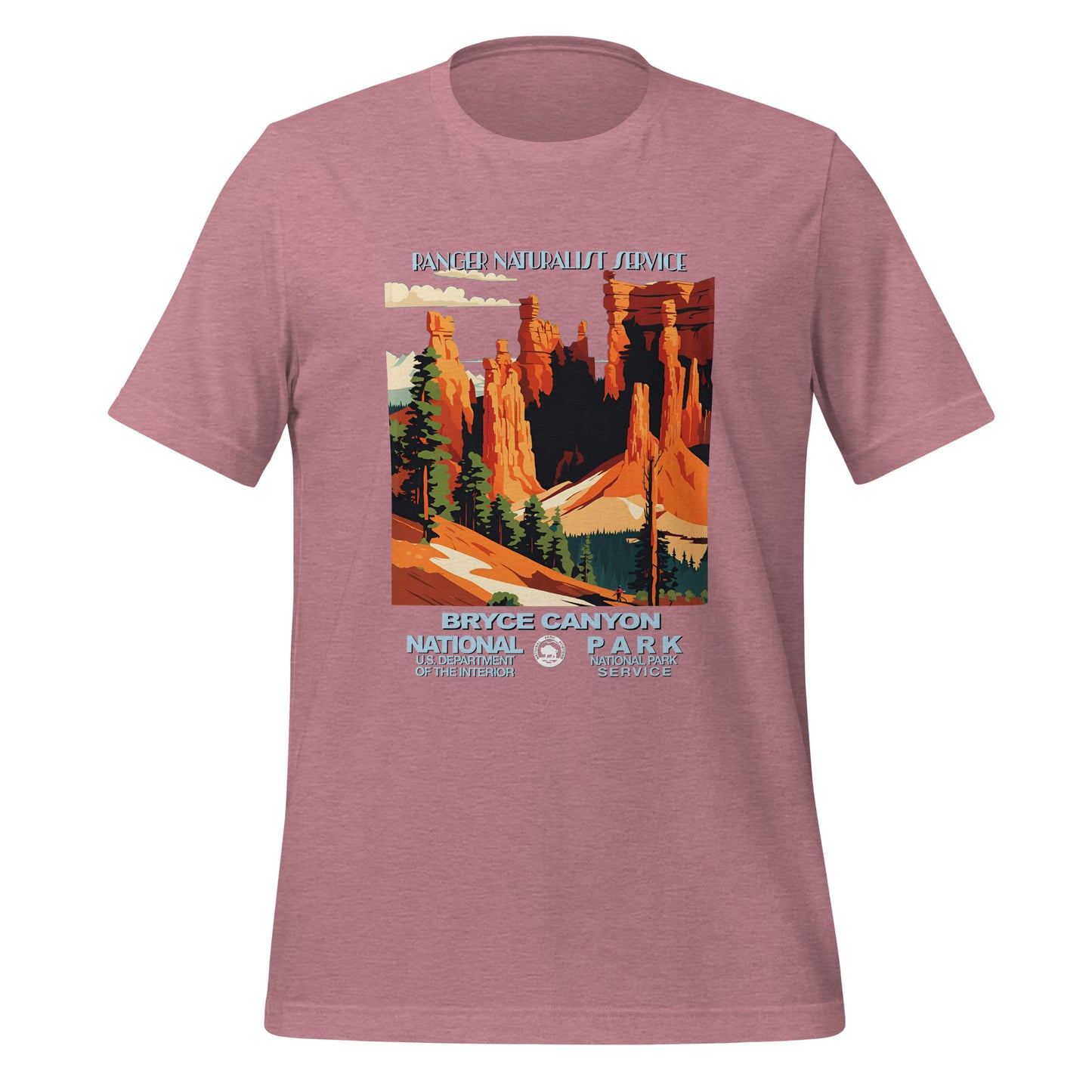 WPA National Park Collection - Bryce Canyon National Park- t-shirt (unisex)