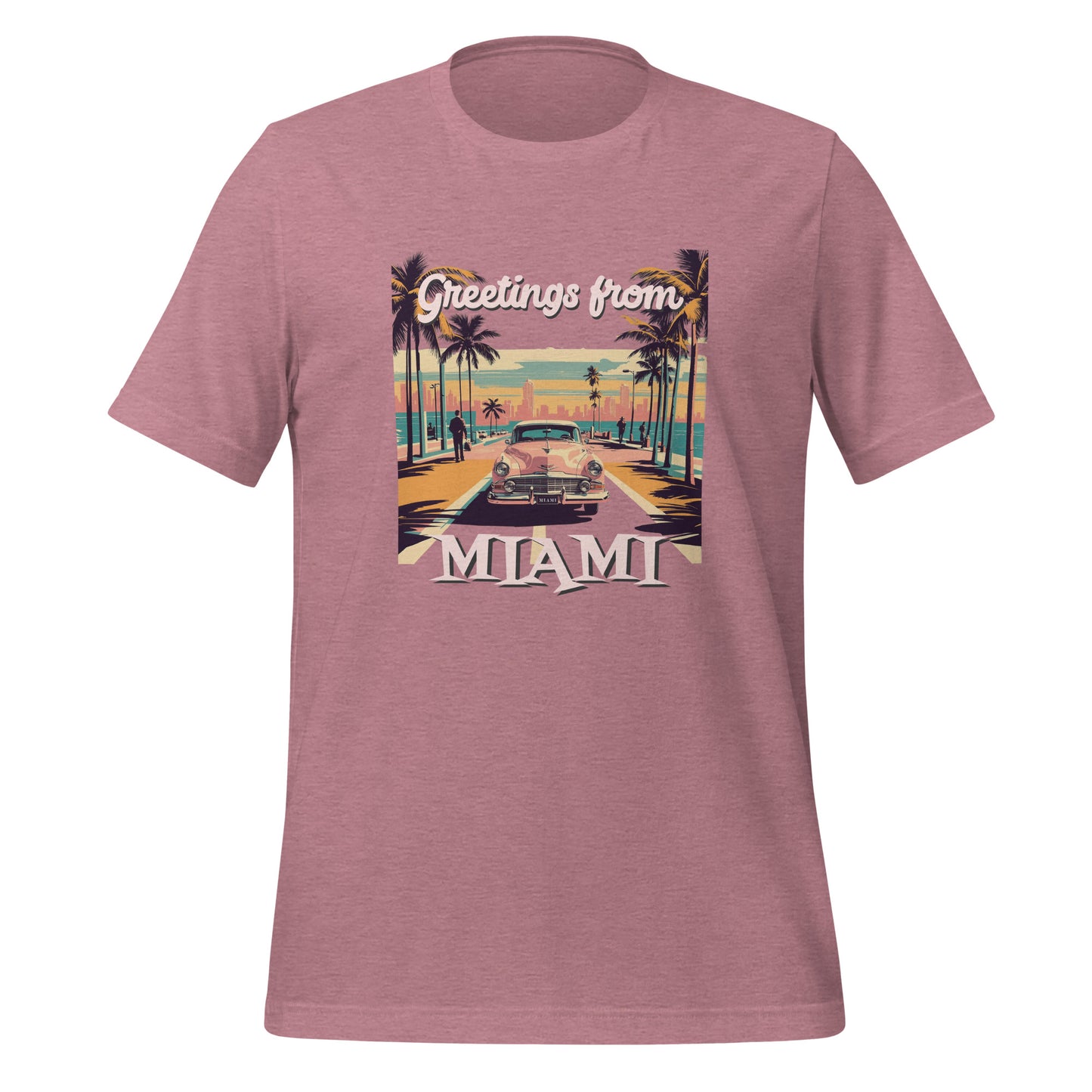 Greetings from Miami - t-shirt (unisex)