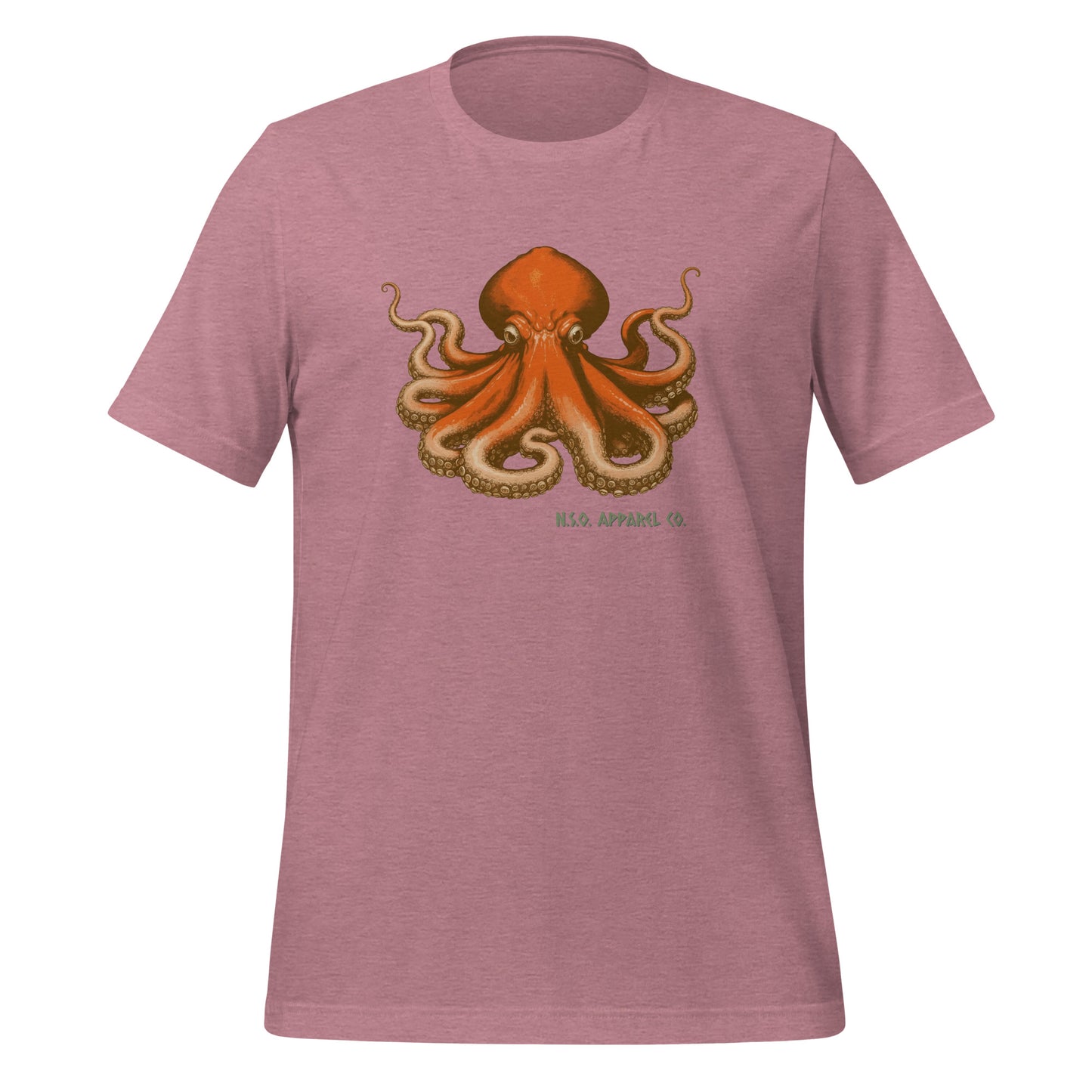 Awesome Orange Octopus No. 8 - t-shirt (unisex)